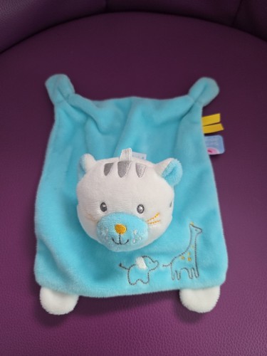Doudou chat bleu - doudou, sucre
