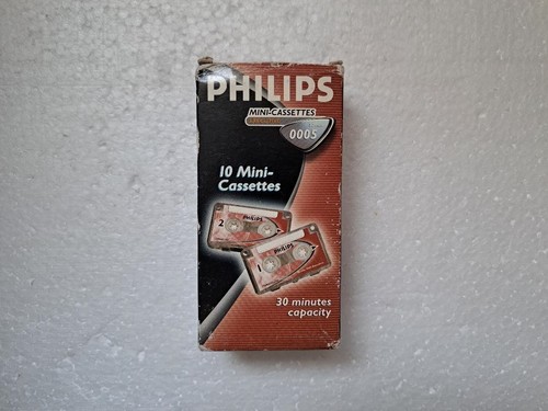 Pack mini cassette audio - 10-pack, mini-cassette