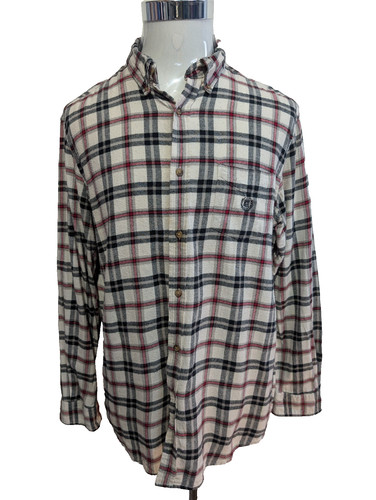 Chaps flanelle rouge noir - noir, l