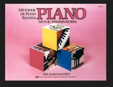 MÉTHODE DE PIANO BASTIEN ; NIVEAU PRÉPARATOIRE  - GRAND FORMAT