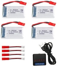 Lot de 4 batteries LiPo 3.7V