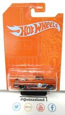 Hot Wheels Orange & Blue 53th Anniversary Custom 62 chevy pickup  (NP51-53)