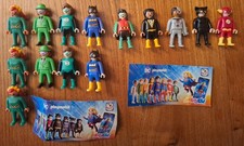 lot 14 figurines Kinder playmobil, les super-héros Marvel