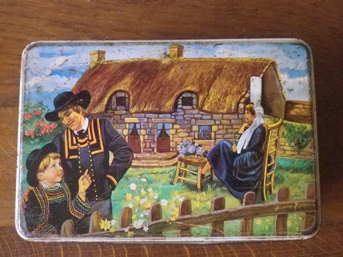 Ancienne boite galettes - , st