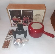 Ancien service fondue - service,