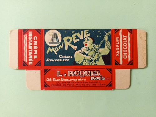 Ancienne boite mon reve - ancienne, crème
