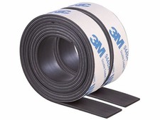 Bande magnétique autocollante A+B - 1 m x 15 mm - AGT