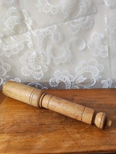 Pilon Ancien en Bois Tourné