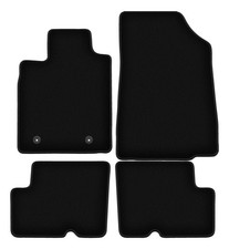 Tapis de sol en velours noir