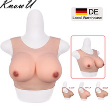 Poitrine en silicone C/D/E Cup
