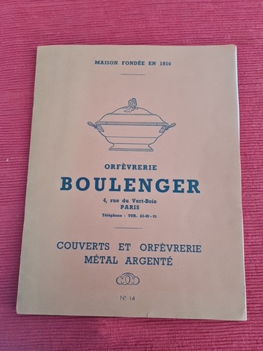 Catalogue orfevre boulenger - catalogue,