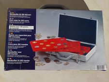 Mallette Numismatique neuve rangement pour 205 monnaies de tailles différentes