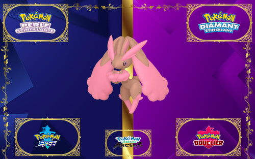 Pokemon lockpin lopunny - lockpin,