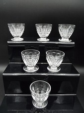 BACCARAT- SERVICE CHARMES 6 VERRES  A  DIGESTIF OU PORTO - LOT 5