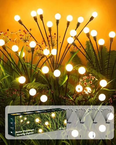 Lampe solaire luciole 4 - lampe,