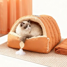 Lit-cave pour chat, sac de