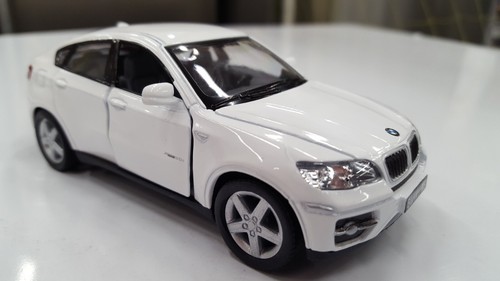 Bmw blanc kinsmart jouet - x6,
