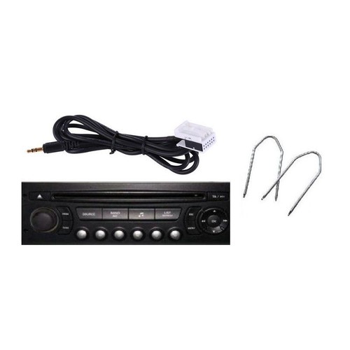 Cable auxiliaire peugeot - auxiliaire,