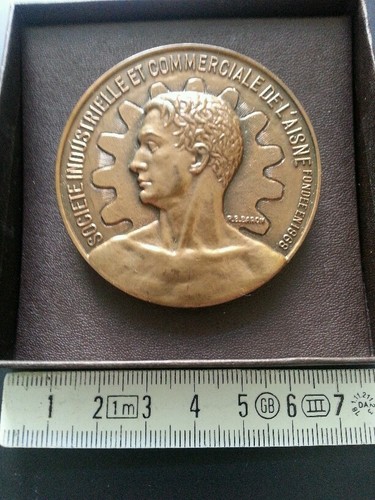 Belle medaille société - medaille,