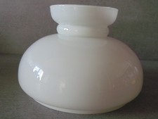 Globe en verre opaline -