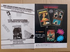 VHS TRADE AD - RITA MITSOUKO / CATHERINE RINGER - PUB VHS