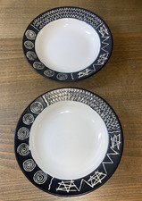 2 RARE HABITAT JAPAN POTTERY