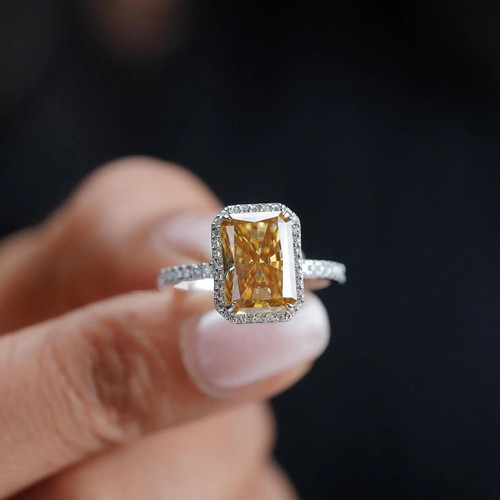 Bague alliance diamant traité - bague,