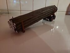 SEMI-REMORQUE SEULE : 2 ESSIEUX PORTE BOIS IXO 1/43