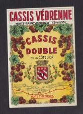 Ancienne étiquette  Alcool