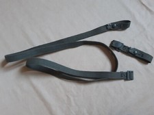 Jeu de sangles toile Felgrau pour boitier masque soldat allemand WH 1939-1945