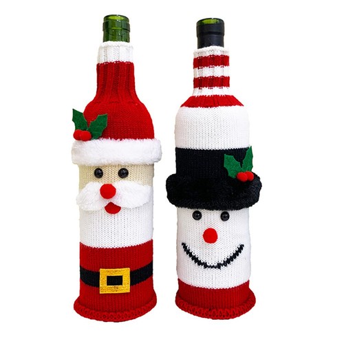 Pull bouteille père noël - bouteille,
