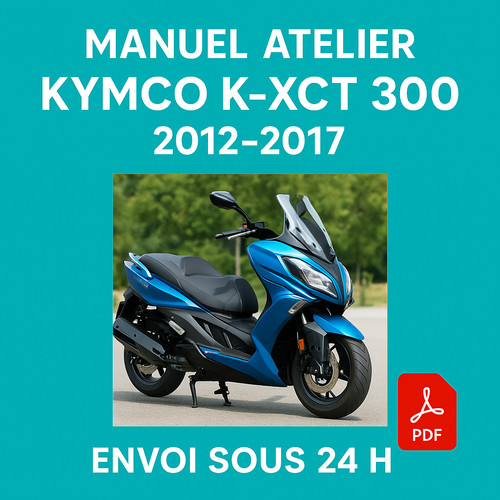 Manuel atelier kymco xct - manuel, k-xct