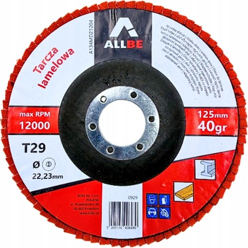 Disque lamelles allbe 125 - à,