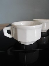 4 tasses à café empilables