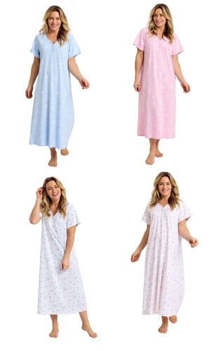 Marlon robe nuit - robe, coton