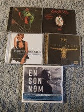 Lot De 5 Cd Musique Neufs Sous Blister whitney Houston FK Épicerie Coréenne 