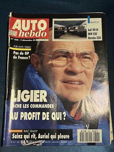 Auto hebdo autohebdo 858 - hebdo,