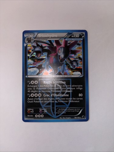 Carte pokémon trioxhydre - carte,