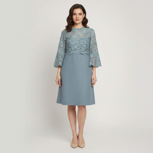 Robe courte manches - robe,