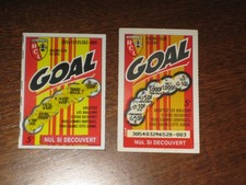 2 TICKETS A GRATTER FDJ -GOAL