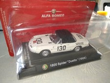 Voiture 1/43 - IXO - ALFA ROMEO 1600 Spider "Duetto" 1966 Mugello 1968