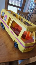 Vintage barbie camper bus - barbie,