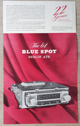 Blue spot berlin - spot, brochure