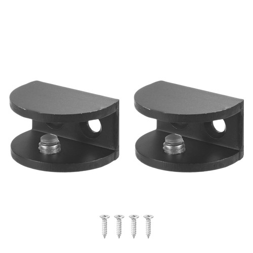 Porte étagère verre 2pcs - porte-étagère,