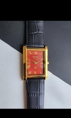 Seiko quartz rectangulaire - seiko,