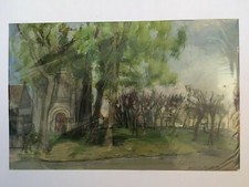 Gouache originale signée 