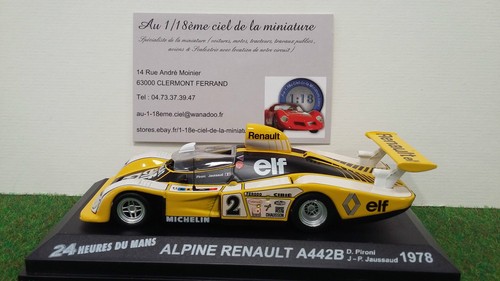 Renault alpine a442 winner - renault,