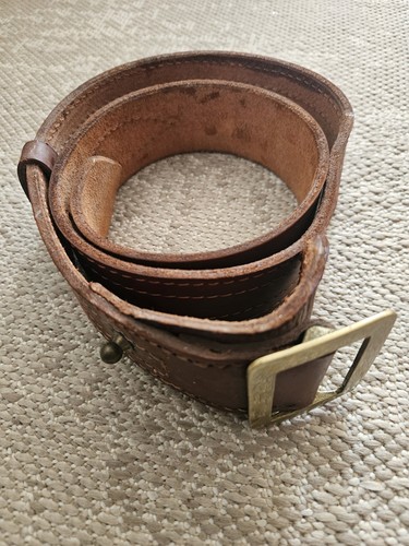 Ceinturon cuir officier - en,