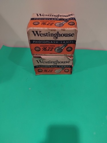 Westinghouse flash bulbs - 6,