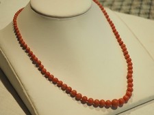 COLLIER ANCIEN CORAIL NATUREL